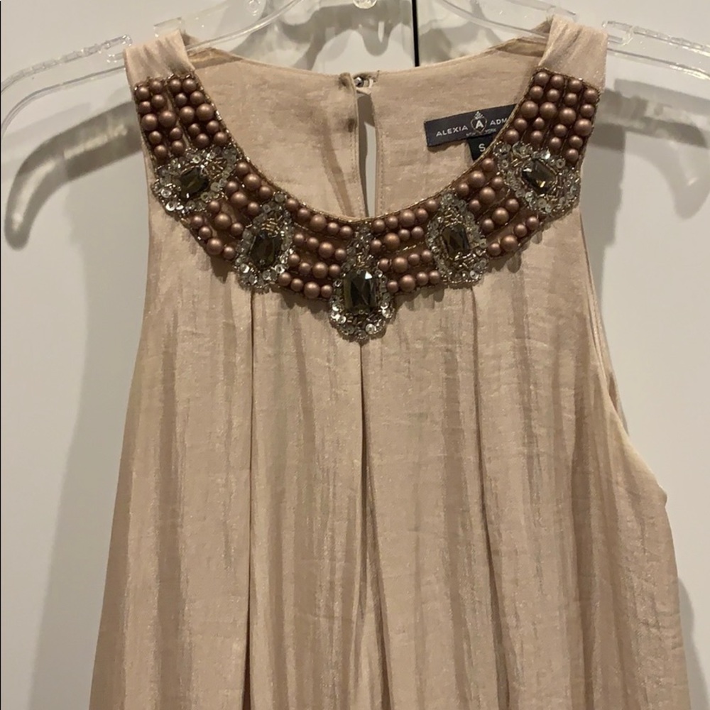 Champagne shift dress - Picture 3 of 4